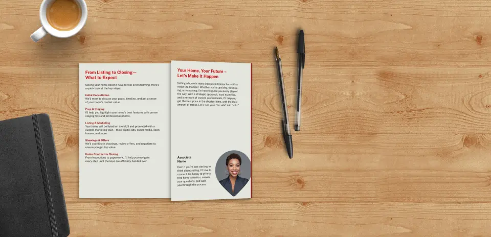 Brochure Flap Opening