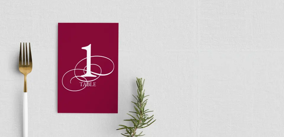 Table Number