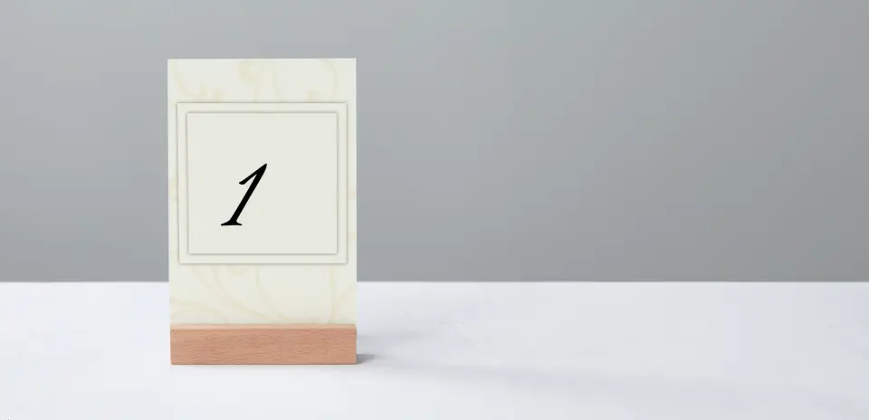 Table Number Into