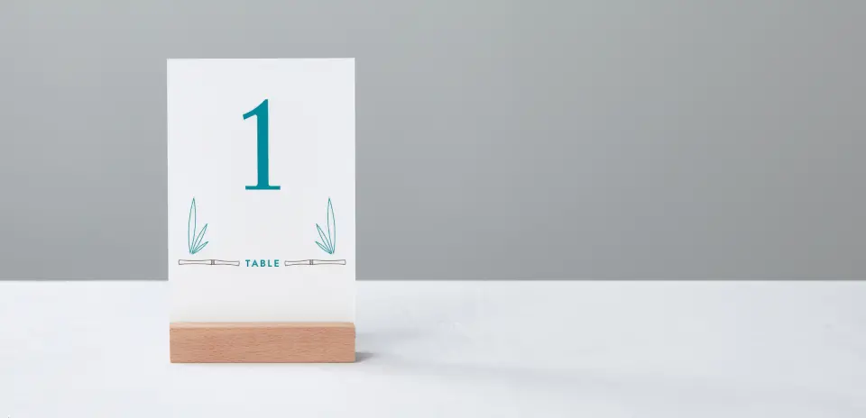 Table Number Into