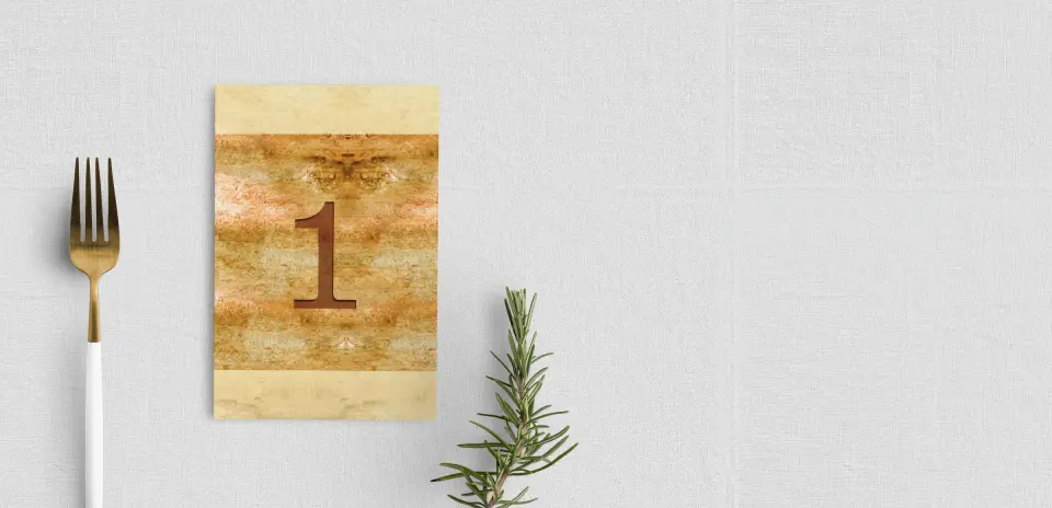 Table Number