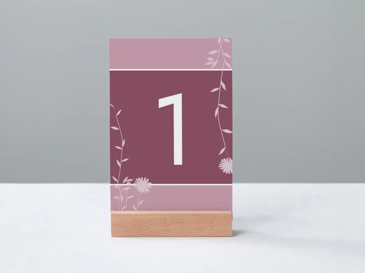 Table Number Into
