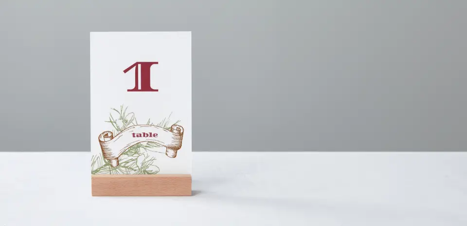 Table Number Into