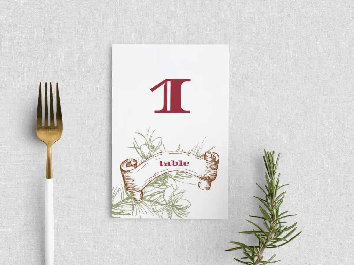 Table Number
