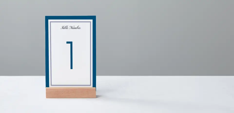 Table Number Into