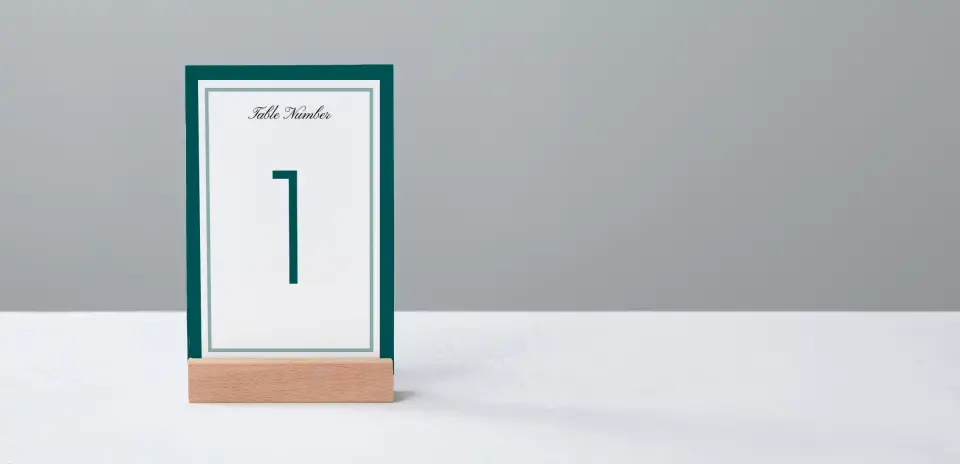 Table Number Into