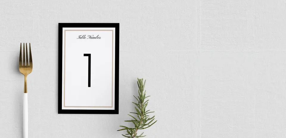Table Number