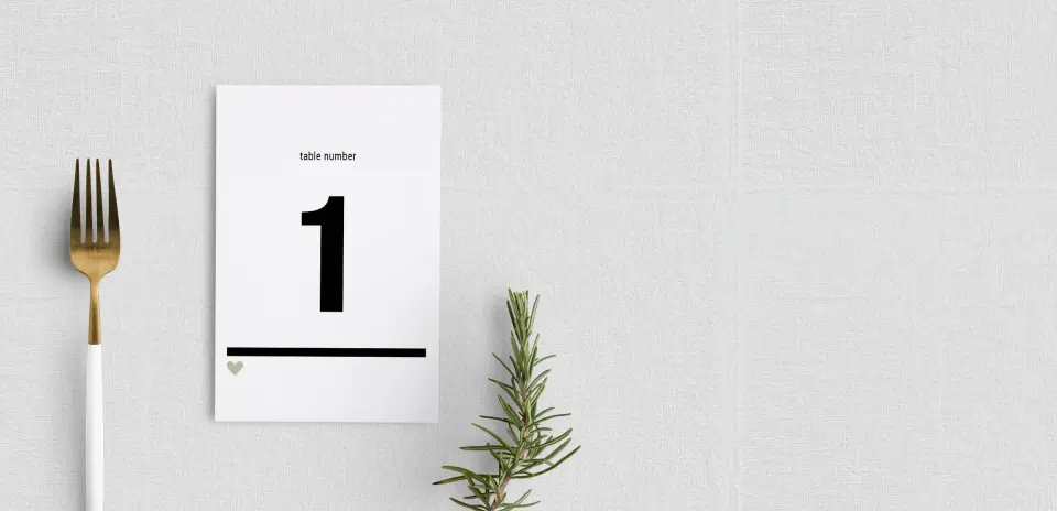 Table Number