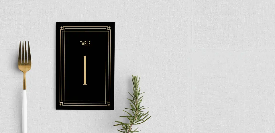 Table Number
