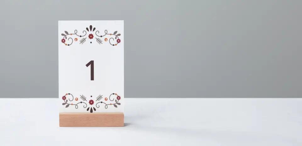 Table Number Into