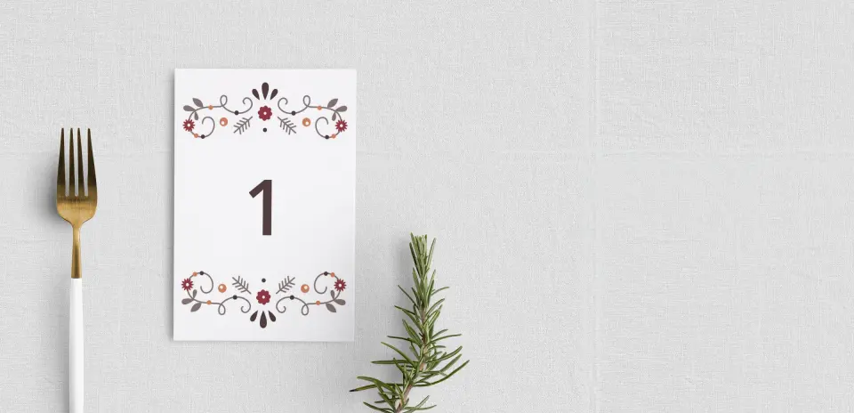 Table Number