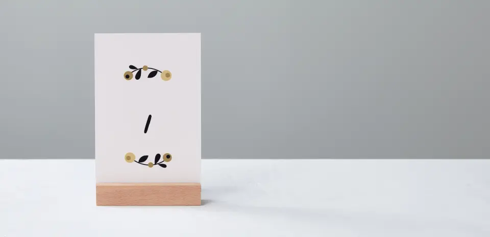 Table Number Into