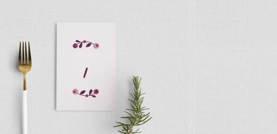 Table Number