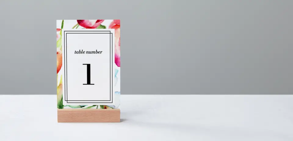 Table Number Into
