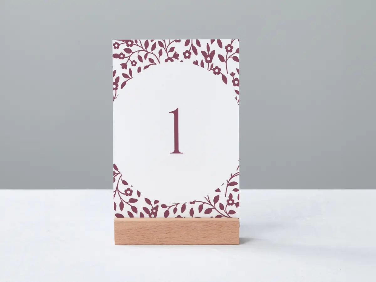 Table Number Into