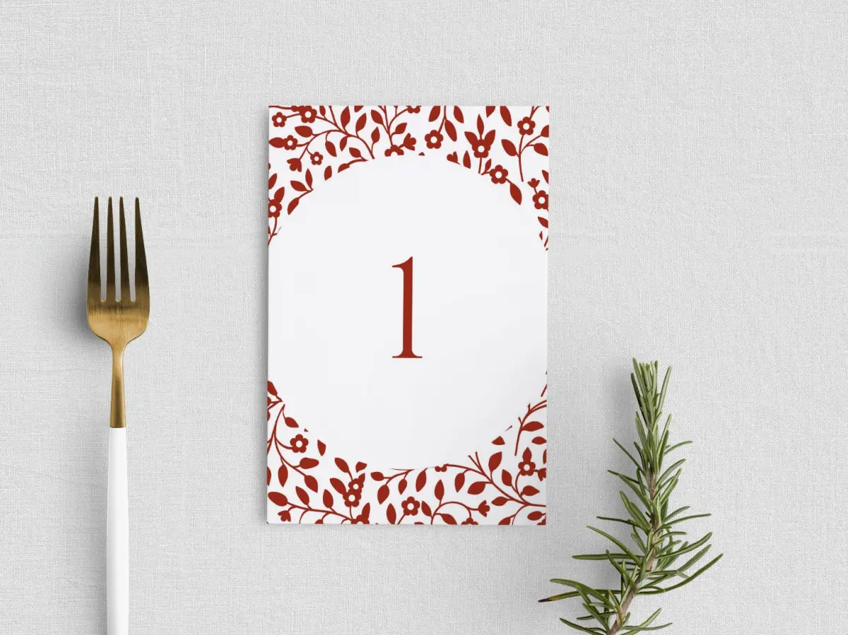 Table Number