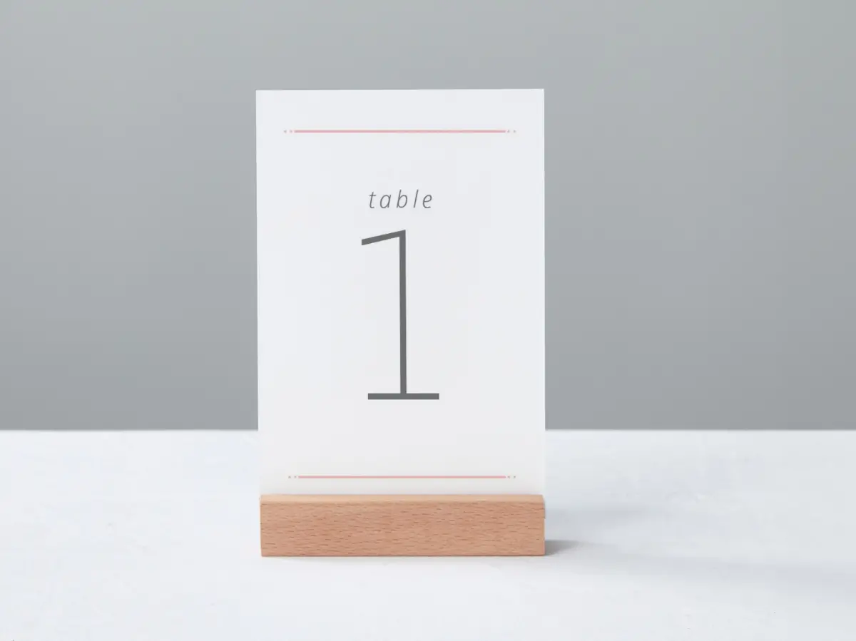 Table Number Into