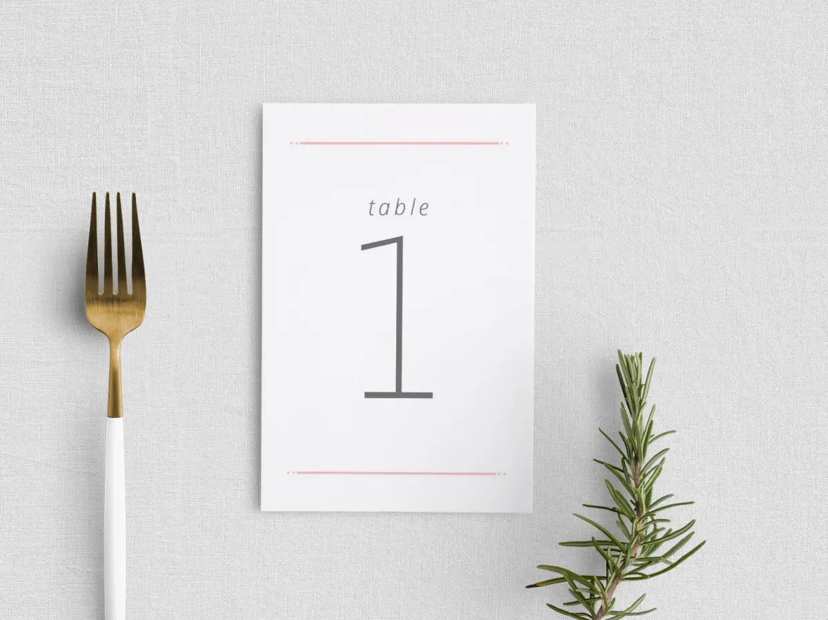 Table Number