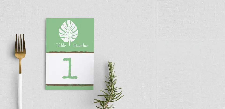 Table Number