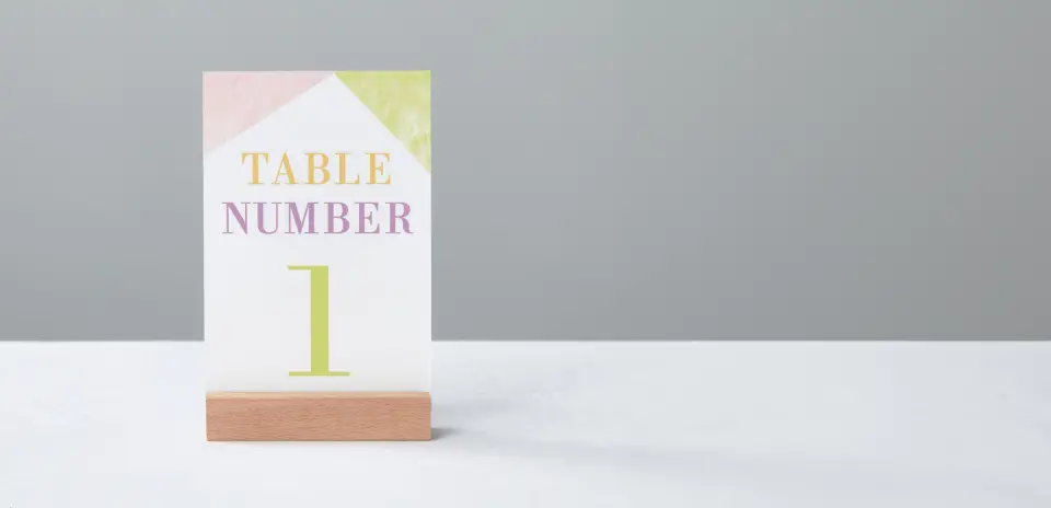 Table Number Into