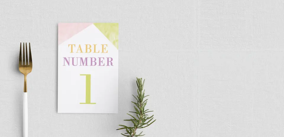 Table Number