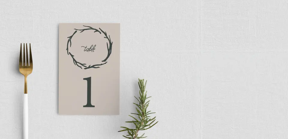 Table Number