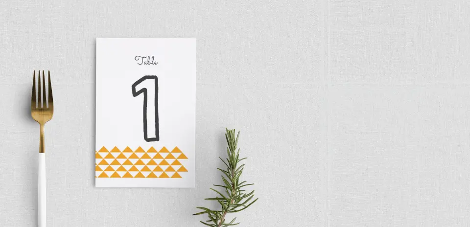 Table Number