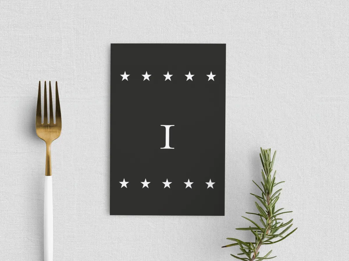 Table Number