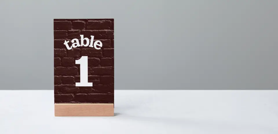 Table Number Into