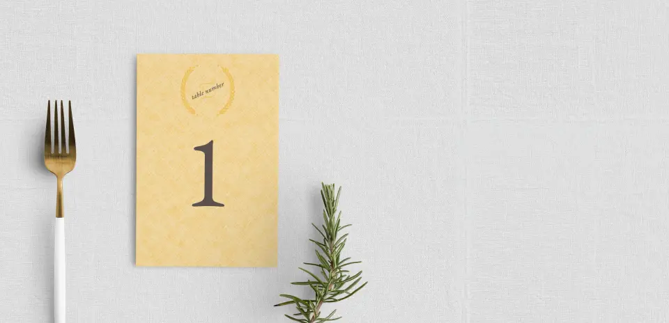 Table Number