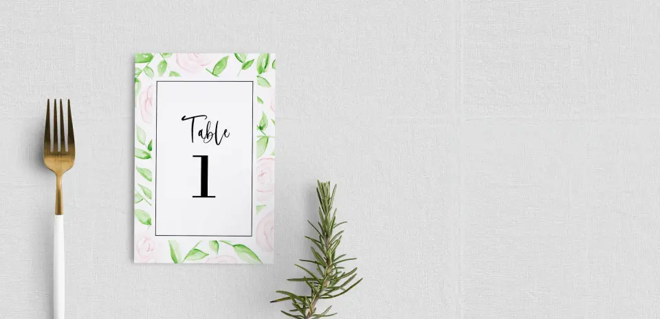 Table Number