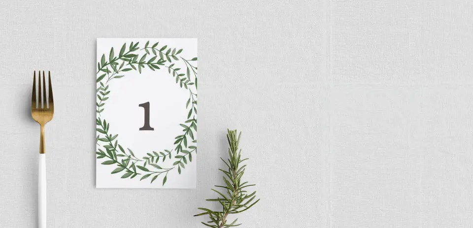 Table Number