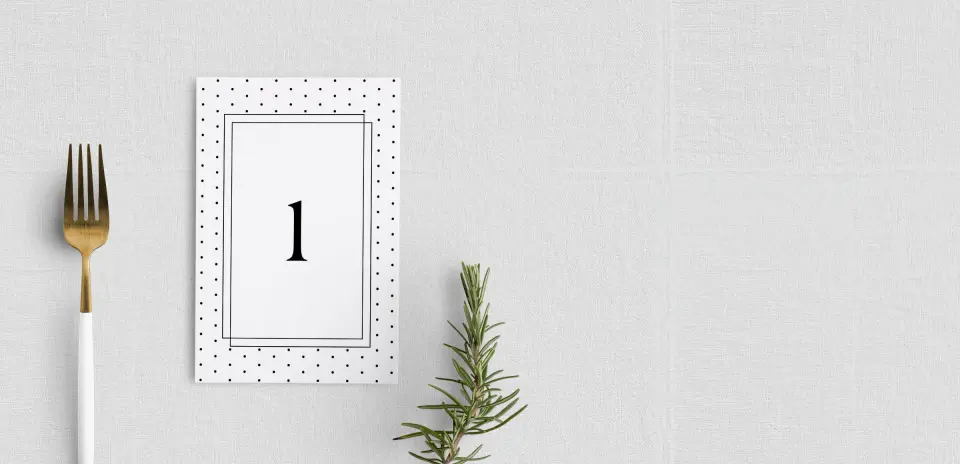 Table Number