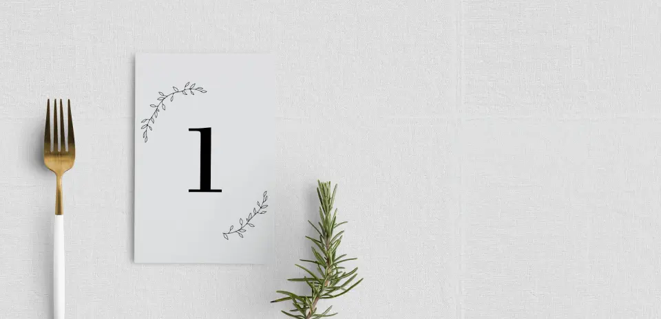 Table Number