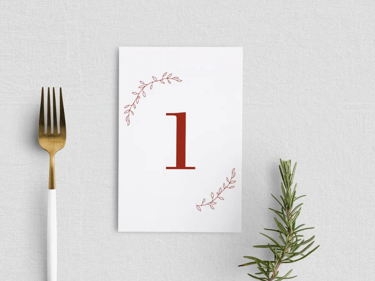 Table Number