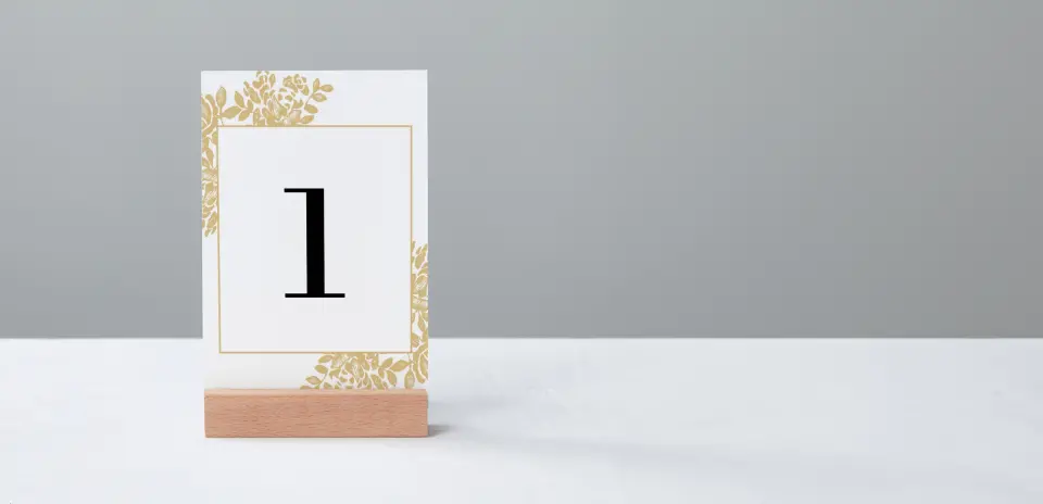 Table Number Into