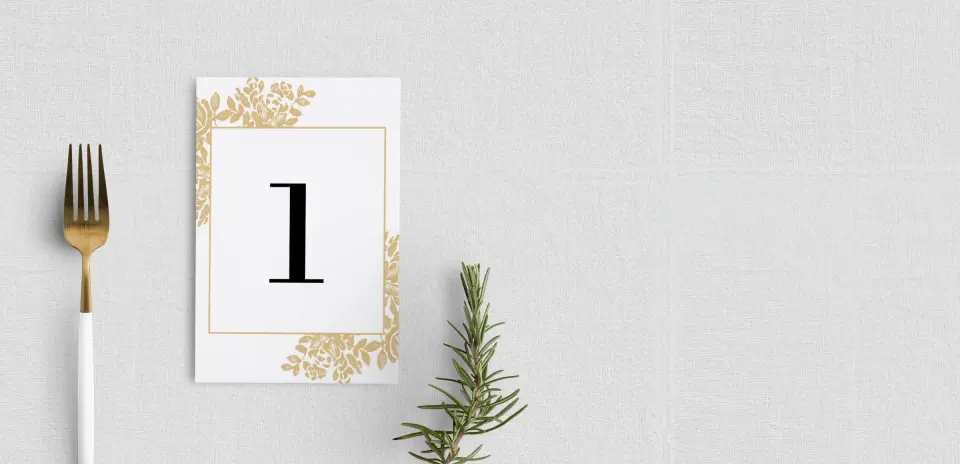 Table Number
