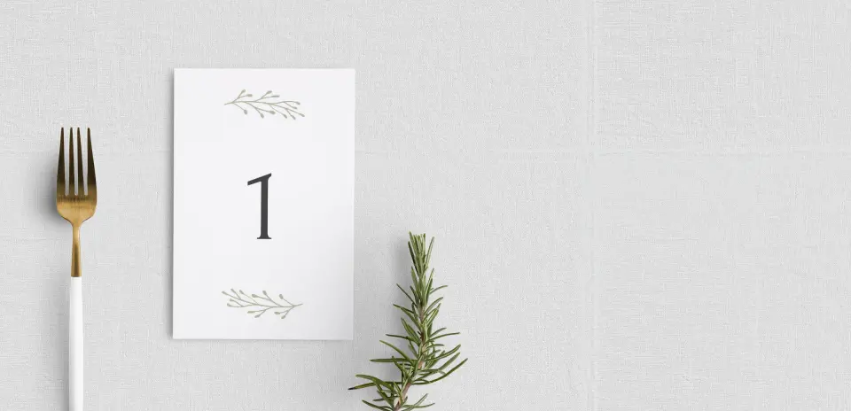 Table Number