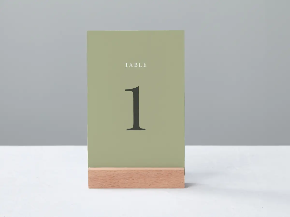Table Number Into