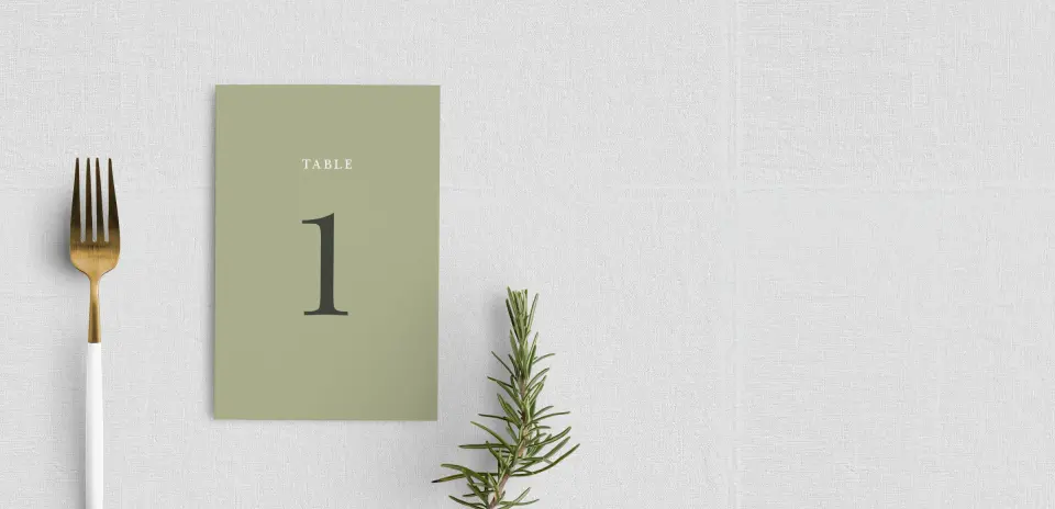 Table Number
