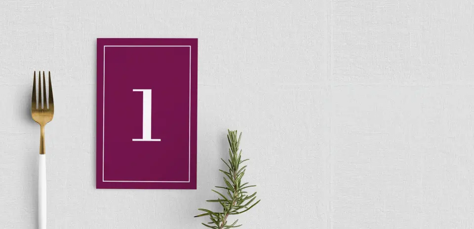 Table Number