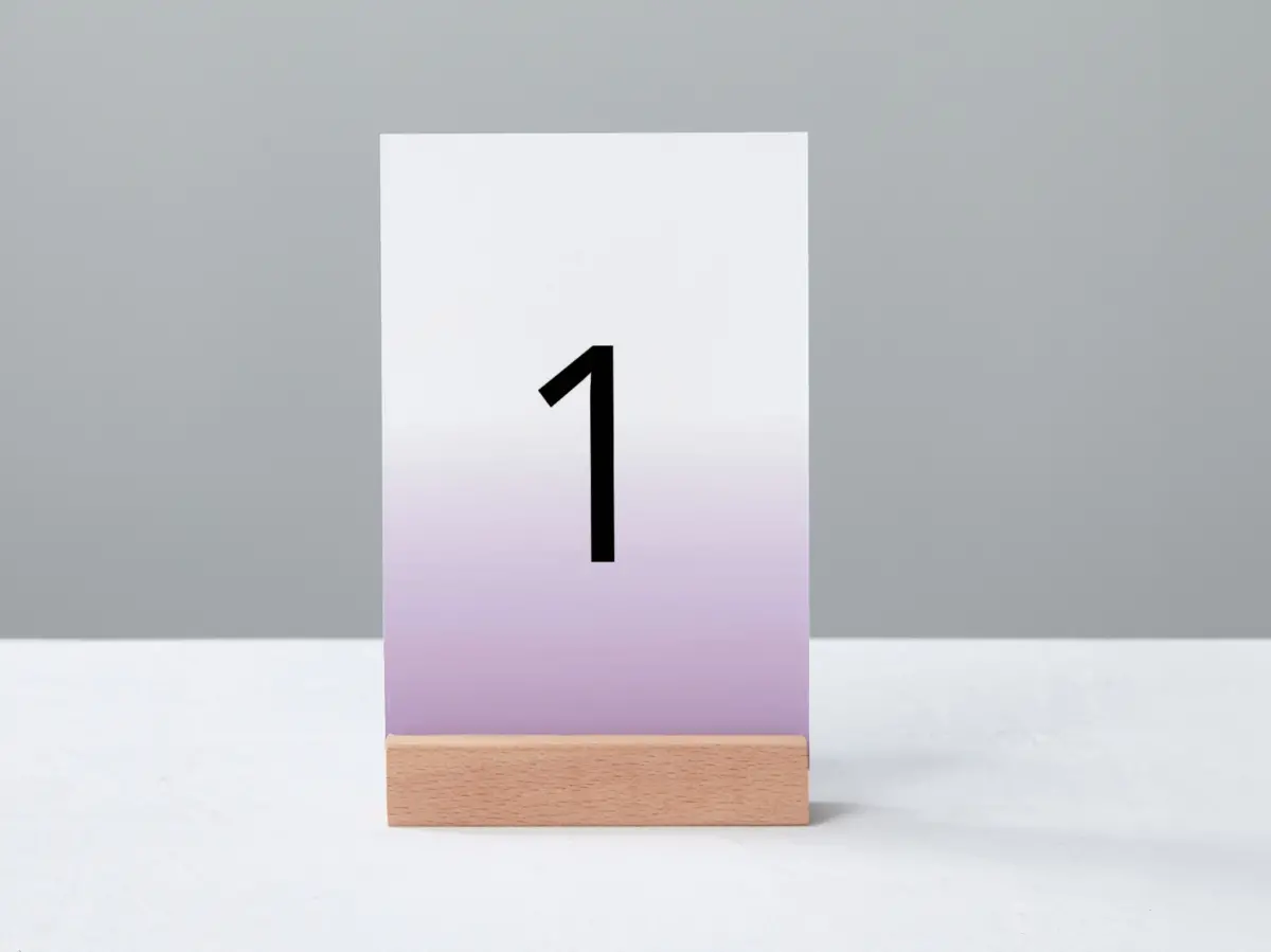 Table Number Into