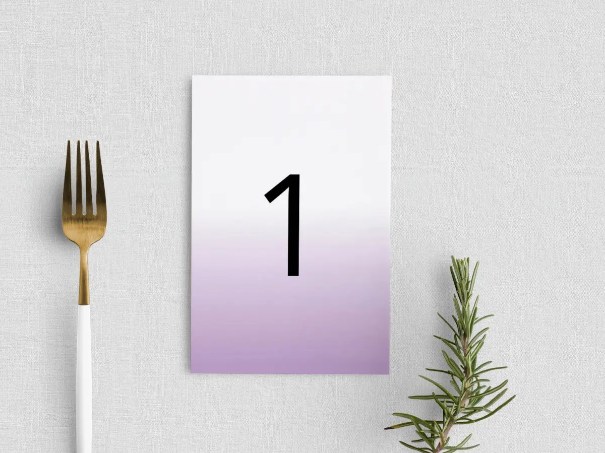Table Number