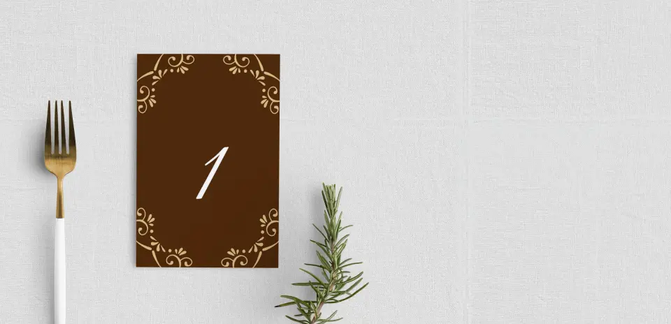 Table Number