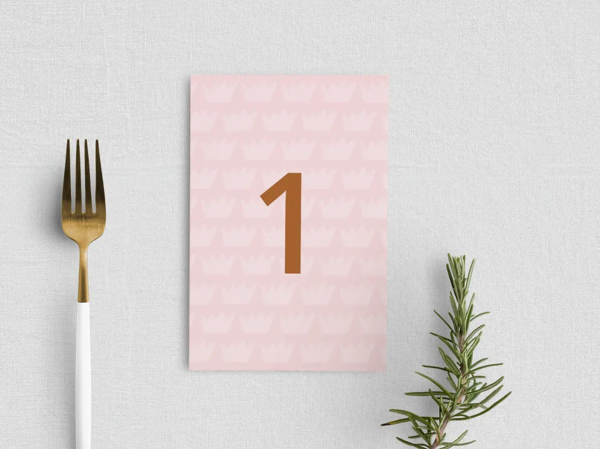 Table Number