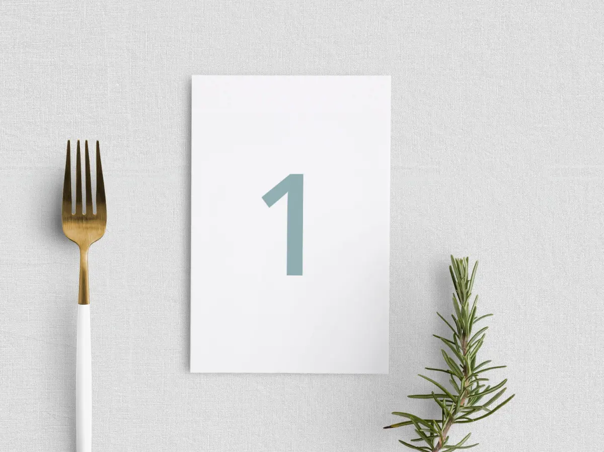 Table Number