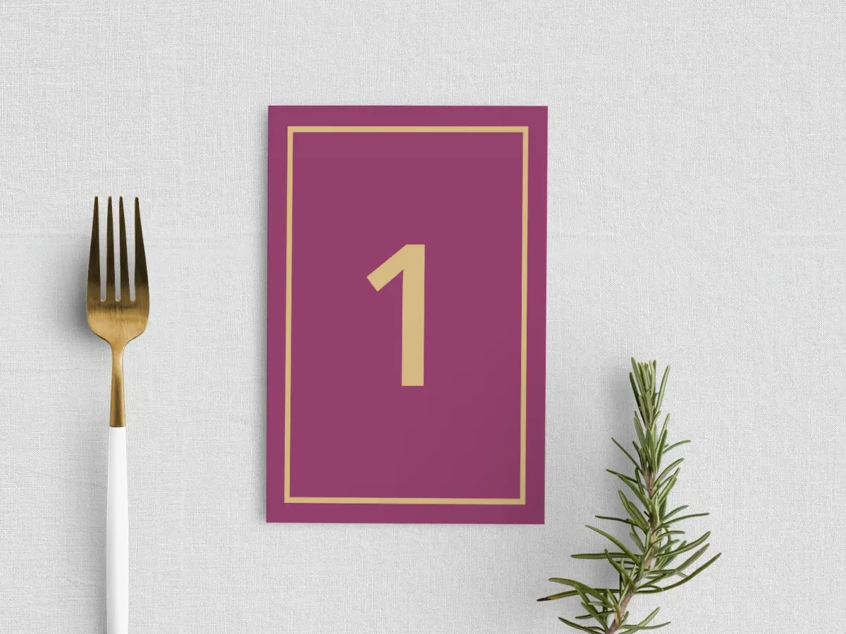 Table Number