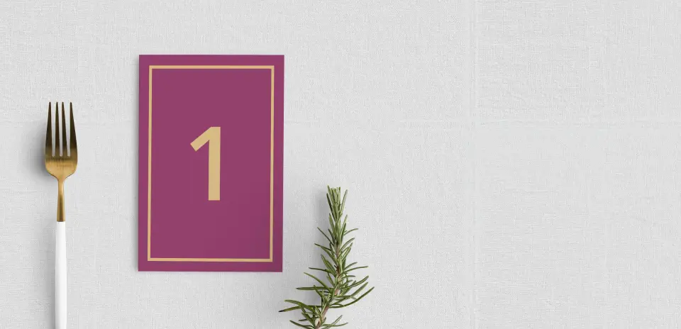 Table Number