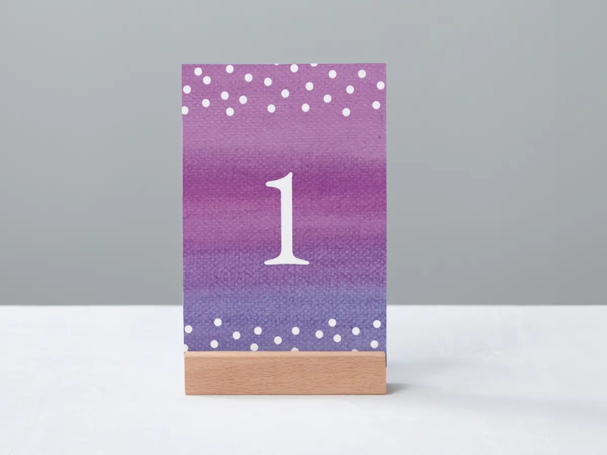 Table Number Into