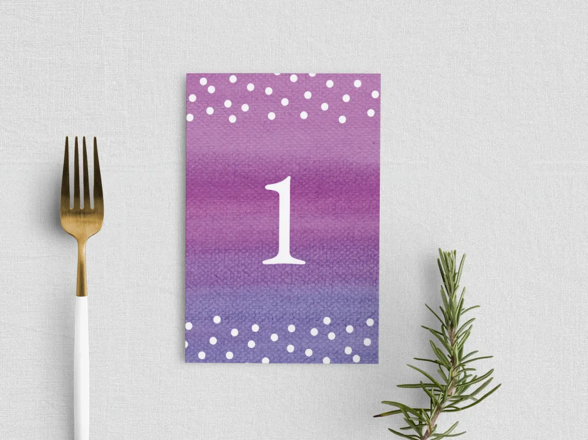 Table Number